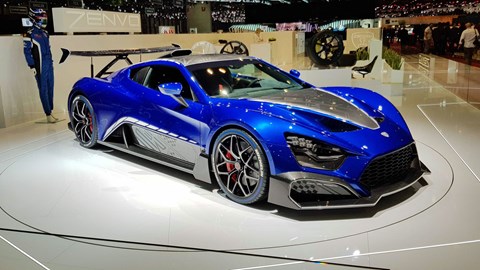 Zenvo TSR-S at Geneva 2019 motor show - front view