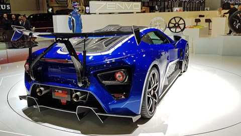 Zenvo TSR-S at Geneva 2019 motor show - rear view