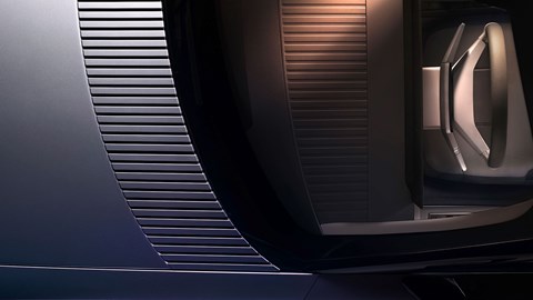 Jaguar Type 01 (2026) interior: bonnet and windscreen