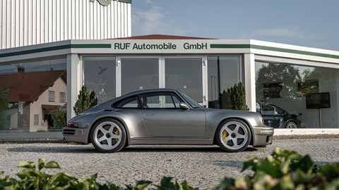 RUF EHRA (2026) launched: side view static, silver paint