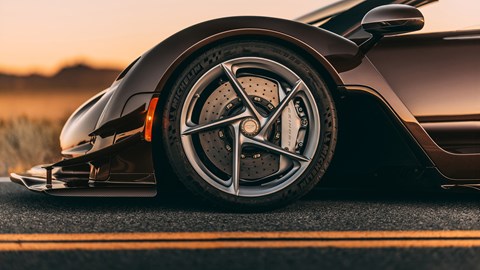 Czinger 21C Spyder - new front wheel showing BrakeNode