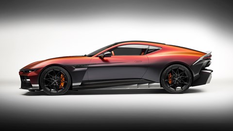 Aston Martin Valen 2026, side view, static