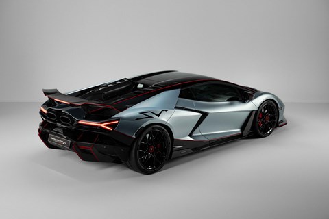 Lamborghini Revuelto SV - rear, high, studio