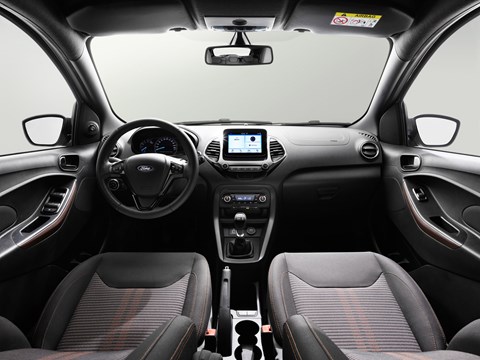Interior of new 2018 Ford Ka+ range