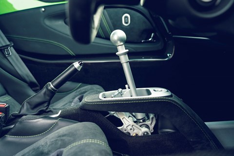 lotus exige cup 430 gearshift