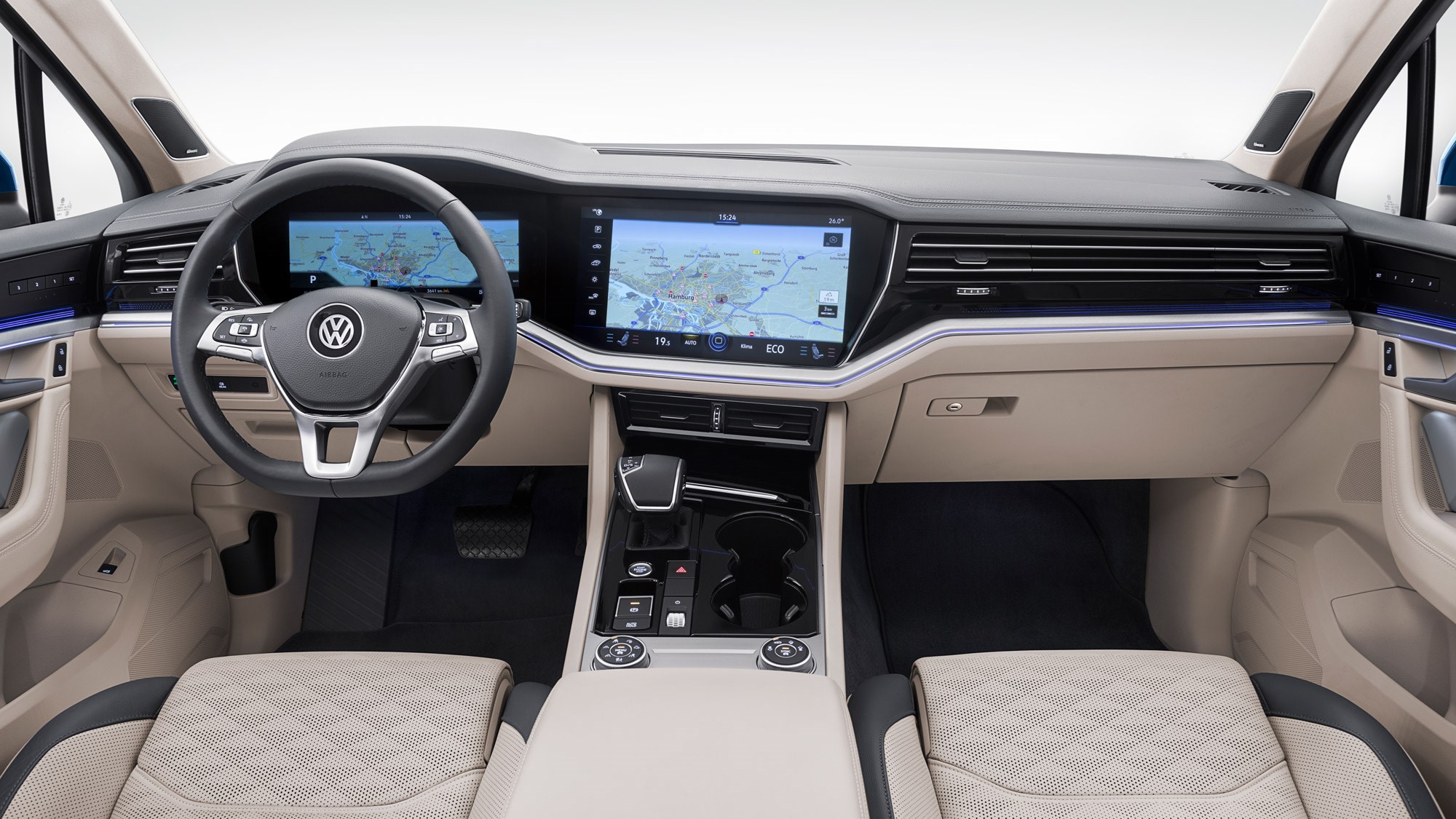 New VW Touareg: techy flagship SUV revealed in Beijing