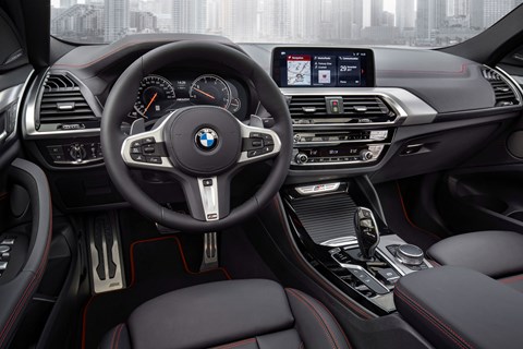 BMW X4 interior