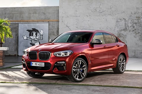 BMW X4 front quarter