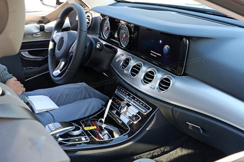 Scooped: interior of new 2016 Mercedes E-class