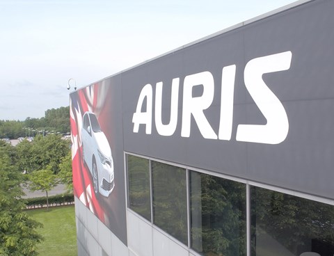The Toyota Auris is built in Burnaston, Derbyshire - and the third generation will be, too