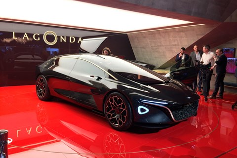 Lagonda Vision concept at Geneva 2018