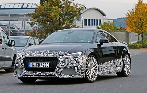 400bhp TT RS arrives next year, a baby R8 or a Carrera S competitor? 