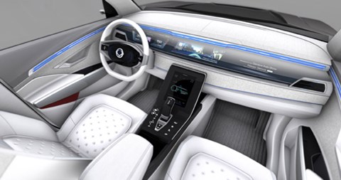 SsangYong E-Siv interior