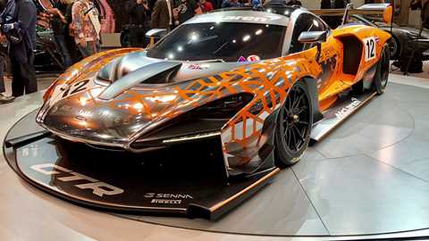 McLaren Senna GTR track-only supercar debuts at Geneva 2018