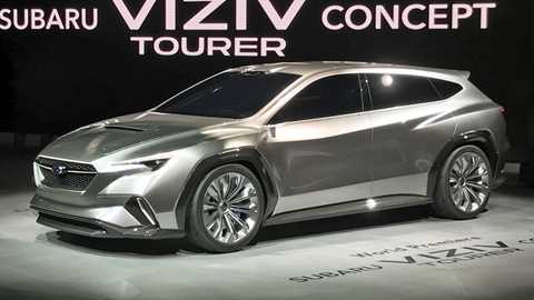 Subaru Viziv Tourer concept at the 2018 Geneva motor show