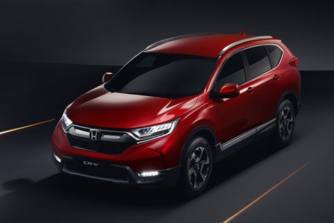 Front view of the 2018 Honda CR-V - have you spotted the difference yet?
