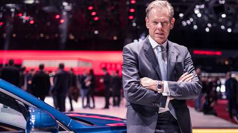 Author Gavin Green at the 2018 Geneva motor show