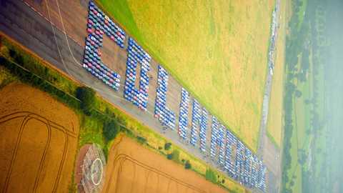 Hundreds of Colin McRae fans set a new world record at the weekend – spelling out the name of the former British rally champ at Prodrive's facility 