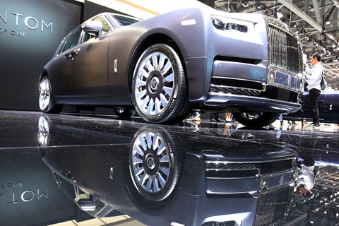 Rolls-Royce The Gentleman's Tourer Phantom at the 2018 Geneva motor show