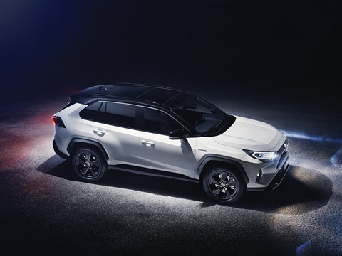 Two-tone roof for the 2019 Toyota RAV4