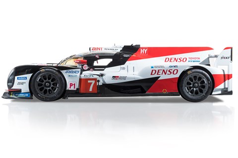 Toyota TS050 LMP 1 car