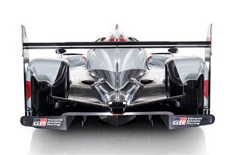 Toyota TS050 LMP1 car rear end