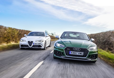 Audi RS5 or Alfa Romeo Giulia Quadrifoglio