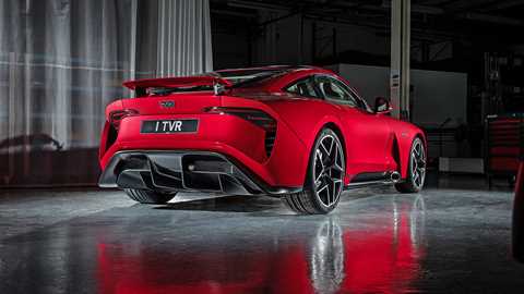 The new TVR Griffith, shot for CAR magazine by Charlie Magee