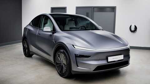 New Tesla Model Y front end