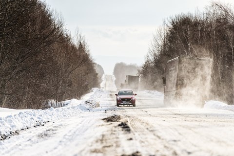 Mazda CX-5 vs Lake Baikal