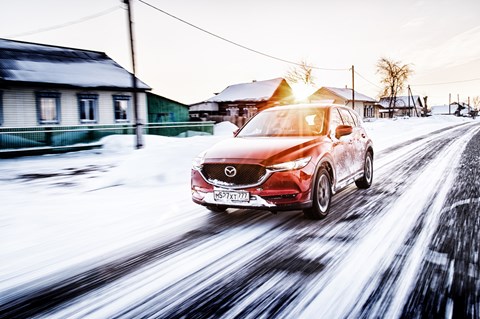 Mazda CX-5 versus Lake Baikal