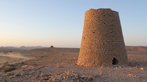 One of Oman's ancient beehive tombs