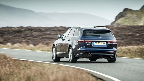 Jaguar XF Sportbrake: this is where the estate wins over an SUV, even a good one like Jag's own F-Pace