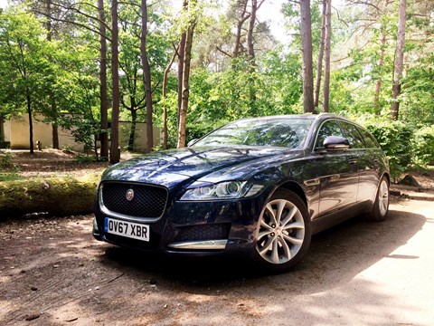 Jaguar XF Sportbrake estate long-term test review by CAR magazine UK