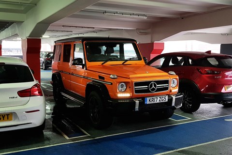 AMG G63 Colour Edition car park