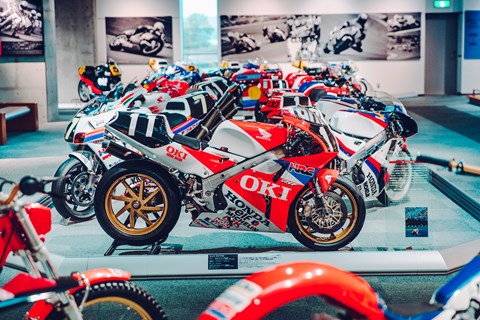 Honda Collection Hall motorcycles