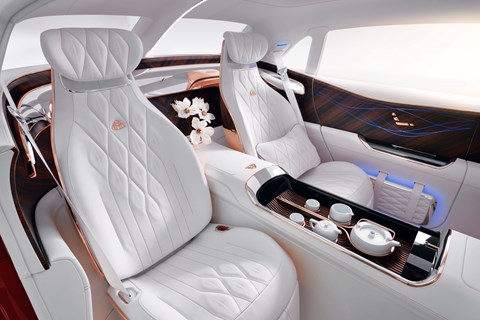 Maybach Ultimate Luxury rear seats