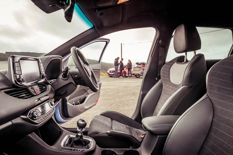 Hyundai i30 N interior and cabin