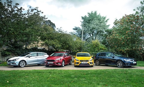 Golf oh so at home on expansive gravel driveways