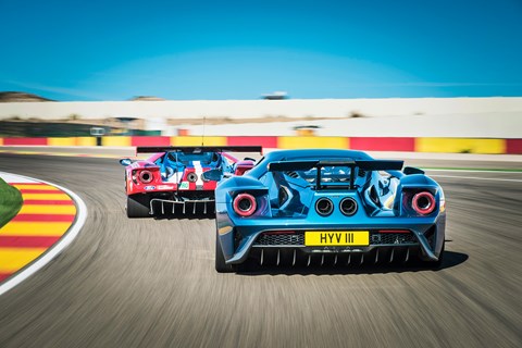 Ford GT twin rear tracking