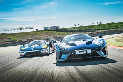 Ford GT twin tracking