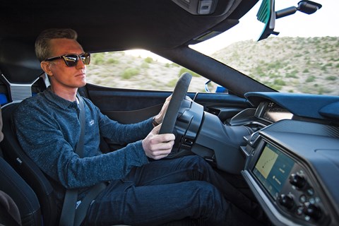 Ford GT James driving