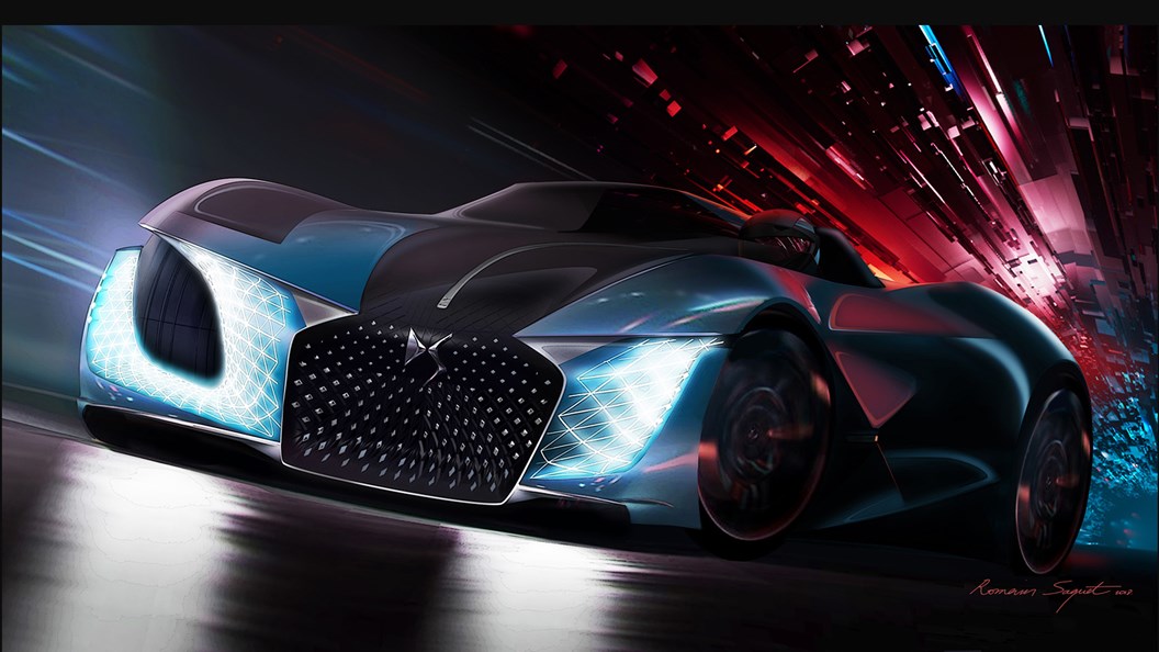 DS X E-Tense concept car for 2035