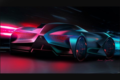 DS X E-Tense concept car for 2035
