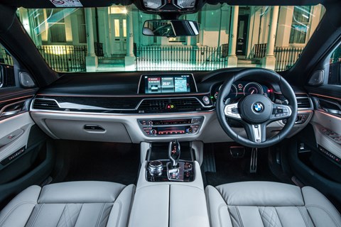 BMW 7-series interior