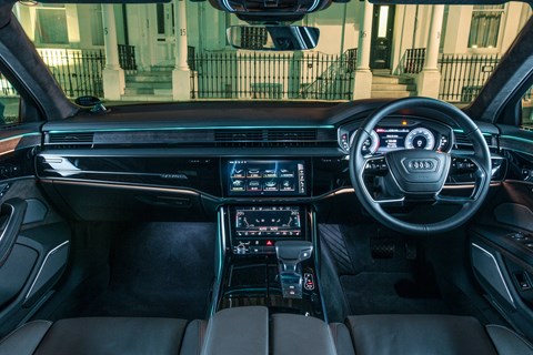 Audi A8 interior