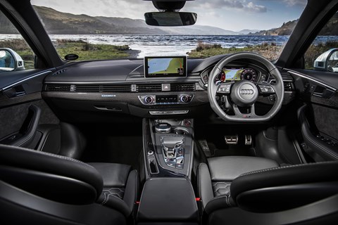 Audi RS4 interior