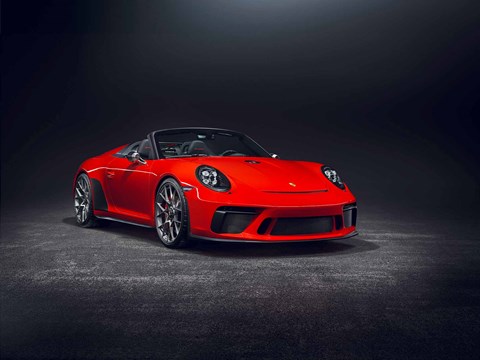 New 2018 Porsche 911 Speedster Concept