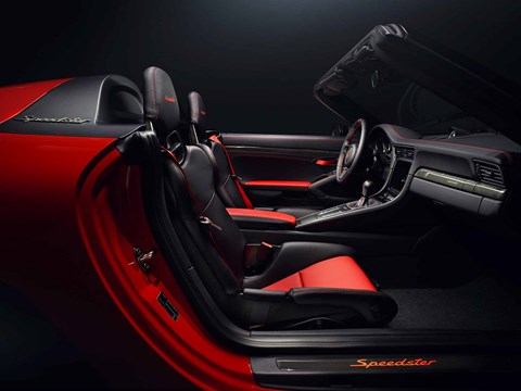 Porsche 991.2 Speedster interior