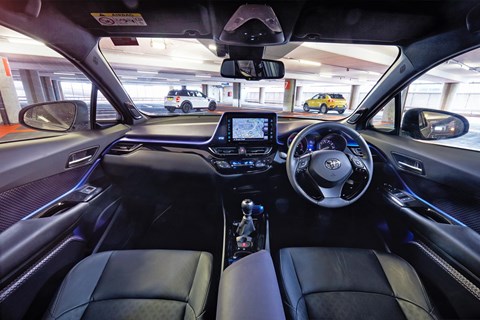 Toyota C-HR interior